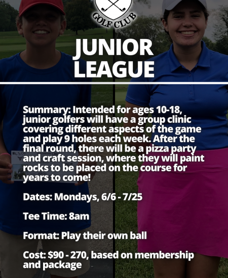 Junior League (Monday Mornings)
