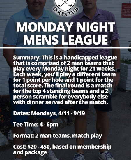 Monday Night Mens League